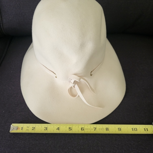VTG Henry Pollak Wool Bucket Hat Saks Fifth Ave Cream Betmar - Picture 10 of 15